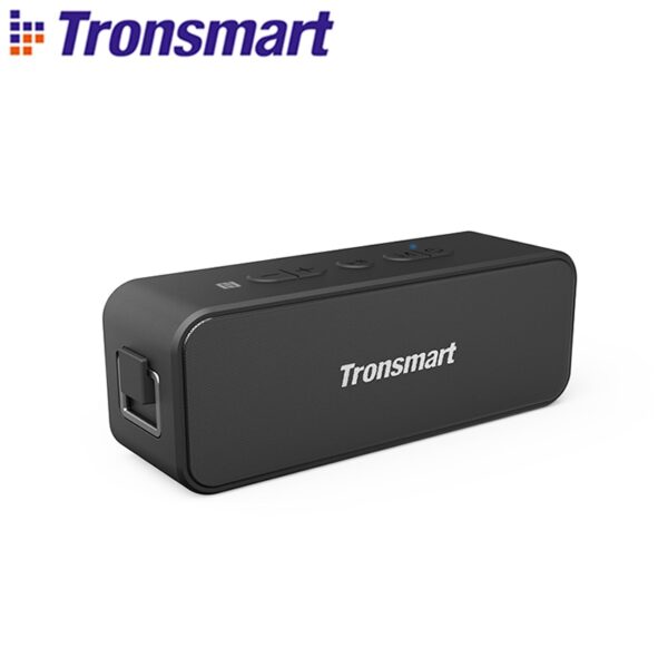 Tronsmart T2 Plus Bluetooth 5.0 Speaker 20W Portable Speaker 24H Column IPX7 Soundbar with NFC, TWS,Voice Assistant,Micro SD