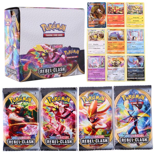 Best Selling Children Battle Game Card GX EX Collection Trading Pokemon Cards For Funs Gift Children English Version Toy