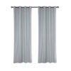 Outdoor Waterproof Curtain Tab Top Thermal Insulated Blackout Curtain Drape for Patio Garden Front Porch Gazebo