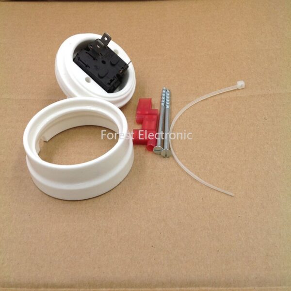5 pcs Home improvement High Quality Eu Ceramic Switch 2 Way Wall Lamp Switch Smart Light Knob Switch 10A