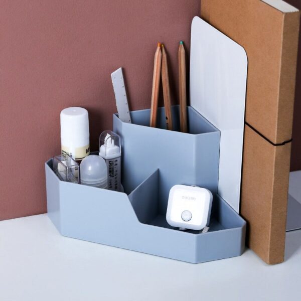 Simple Corner Storage Box Pen Holder Office Organization Desk Organizer Jewelry Box Creative Nordic Decoration Storage Container