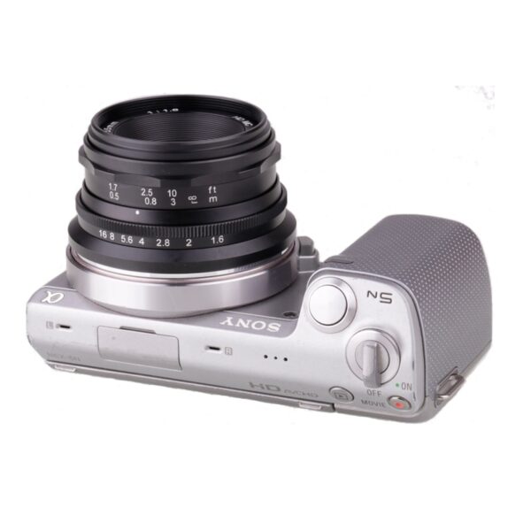 RISESPRAY MINI 35MM F1.6 Camera lens APS-C Manual Fixed Lens For Sony E Mount Camera Hot Sale