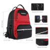 WORKPRO 2020 New Design Tool Bag Multifunction Backpack Tool Organizer Bag Waterproof Tool Bags knapsack