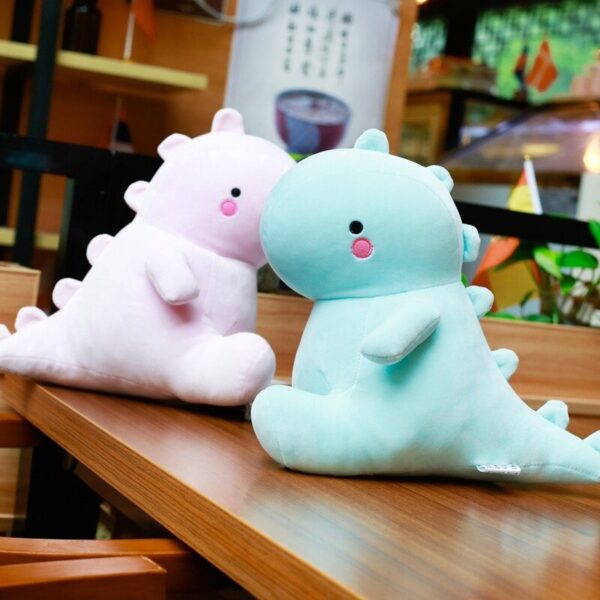 30/40/50/60cm Ultra Soft Lovely Dinosaur Doll Huggable Pink/Blue Stuffed Dino Kids Huggable Animals Plush Toys gifts