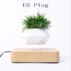 Dropshipping Levitating Air Bonsai Pot Rotation Flower Pot Planters Magnetic Suspension Floating Pot Potted Plant Home