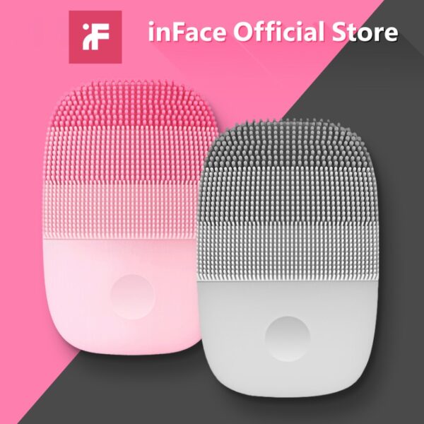 InFace Facial Cleansing Brush Face Skin Care Tools Waterproof Silicone Electric Sonic Cleanser Facial Beauty Massager for face