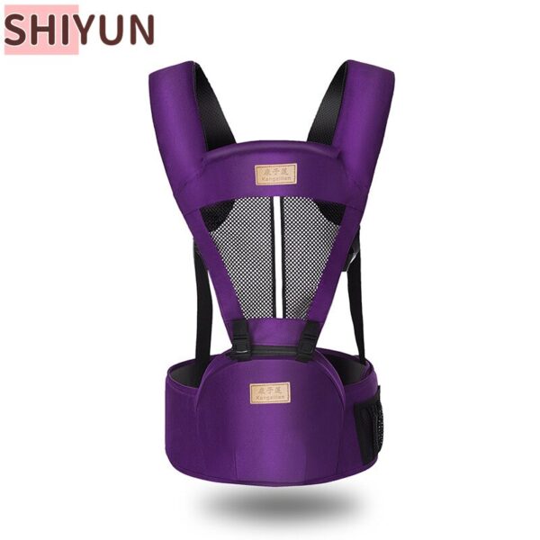 SHIYUN Baby Carrier Ergonomic Baby Kangaroo Child Hip Seat Tool Baby Holder Sling Wrap Backpacks Baby Travel Activity Gear SZ67