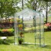 Garden Warm room cover Household Plant Cover Waterproof Anti-UV Protect Garden Plants Flowers Greenhouse (without Iron Stand)