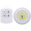 3W Super Bright Cob Under Cabinet Light LED Wireless Remote Control Dimmable Wardrobe Night Lamp Home Bedroom Closet Kitchen