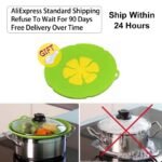 Silicone Lid Spill Stopper Cover For Pot Pan Kitchen Accessories Cooking Tools Flower Cookware Home Kitchen Accessories Gadgets
