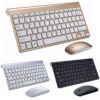 2.4G Wireless Keyboard and Mouse Protable Mini Keyboard Mouse Combo Set For Notebook Laptop Mac Desktop PC Computer Smart TV PS4