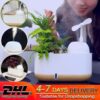 Floating Geometric Magnetic Levitating Flower Pot Bonsai Creative Humidifier Self Watering Planter Home Office Desk Decor DHL