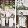 2M Artificial Green Eucalyptus Garland Leaves Vine Fake Vines Rattan Artificial Plants Ivy Wreath Wall Decor Wedding Decoration
