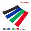 11 Pcs Resistance Bands Set Fitness Bands Resistance Gym Equipment Exercise Bands Pull Rope Fitness Elastic Trainingkout Elastic