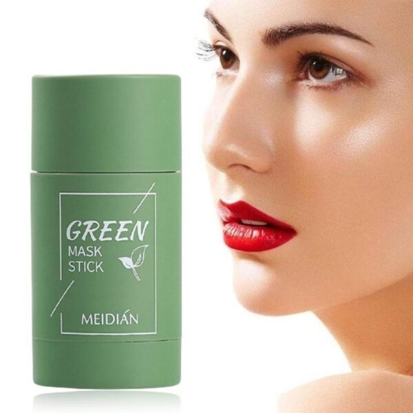 Green Tea Cleansing Clay Stick Mask Acne Cleansing Beauty Skin Green Tea Moisturizing Hydrating Whitening Care Face