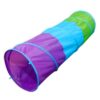Portable Kids Tunnel Tents Three Color Indoor Kids Play House Tent Folding Outdoor Tube Crawling Game To The Tent Tunnel Toys