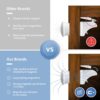 Magnetic Child Lock Baby Safety Cabinet Lock Children Protection Drawer Lock Kid Security Cupboard Childproof Lock With 1 Cradle