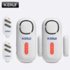 KERUI Home Security Wireless Door Window Entry Burglar Sensor Alarm PIR Door Sensor Alarm System Safety with Remote Control Kit