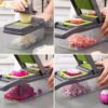 Vegetable Slicer Chopper Multifunctional Fruit Potato Carrot Peeler Grater Cutter Shredded Tool Kitchen Accessories 7 In 1 Set