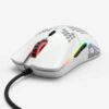 Mouse Glorious Gaming Model O White Mate (Branco Fosco) - GO-WHITE/ White Glossy (Branco Brilhante) - GO-GWHITE