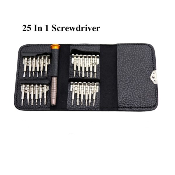 135/25 in 1 S2 Screwdriver Set of Screw Driver Bit Set Multi-function Precision Mobile Phone Repair Device Hand Tools Torx Hex