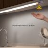 LED Under Cabinet Kitchen Lights Bedroom Wardrobe Closet Night Light Hand Sweep Switch 30/40/50cm DC 12V Bedroom Home Lighting