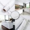 Wall Stickers Home Improvement Self Adhesive Marble Vinyl Sticker For Furniture Kitchen Cupboard Cooktop Waterproof Film Sticker