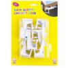 10pcs Multifunction Child Baby Safety Lock Cupboard Cabinet Door Drawer Safety Locks Children Security Protector Plastic Lock