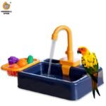 Beautiful And Practical Parrot Bird Bath Pet Parrot Bath Portable Outdoor Bird Accessories Parrot Toys Bird Playground