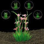 1PC Aquarium Artificial Plants Submersible Aquatic Fish Tank Ornament Plant Aquatic Water Grass Landscape Viewing Decoration
