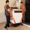 250kg Forearm Forklift Lifting and Moving Straps Furniture Transport Belt In Shoulder Straps Team Straps Mover Easier Conveying