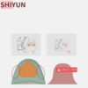 SHIYUN Baby Infant Waist Stool Hip Seat Sling Front Facing Backpack Travel Outdoor Activity Gear Sling Wrap with Bibs SX150
