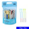 20/40/50/100Pcs/Set Cute Animal Erasable Gel Pens 0.5mm Black Blue Ink Gel Pen Set School&Office Writing Stationery supplies