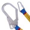 22KN Strong Outdoor Climbing Harness Belt Safety Lanyard Fall Protection Rope with Carabiner Snap Hook Climbing Accessories