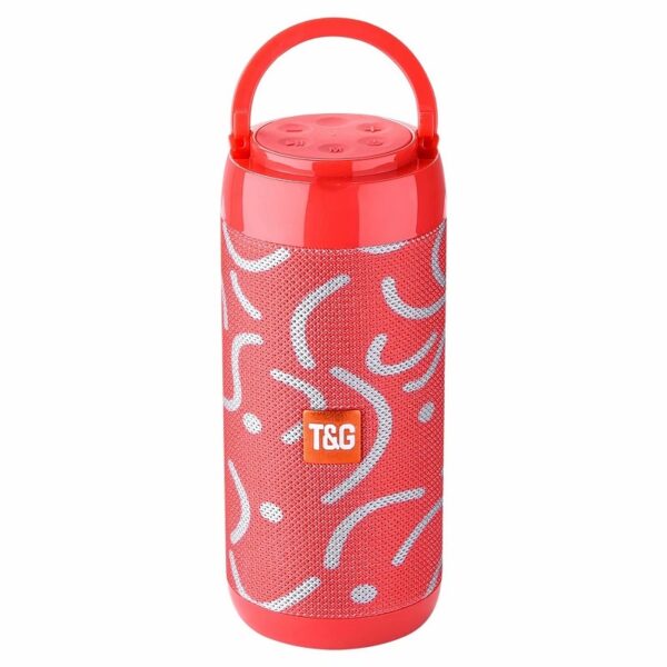 TG113C Column Portable Bluetooth Mini Speaker with FM Radio TF Card AUX Cable Wireless Loundpeakers &Phone Holder 9 Colors