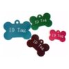 Wholesale 100Pcs Personalized Bone Dog ID Tags Customized Cat Puppy Name Phone Pet ID Tags Dog Cat Pet Tag Collar Accessories