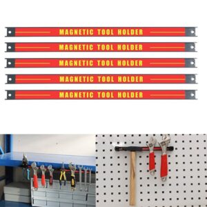 8" 11" 14.5"18" 24" Magnetic Tool Holder Bar Organizer Storage Rack Knife Wrench Pliers hand Tool Storage