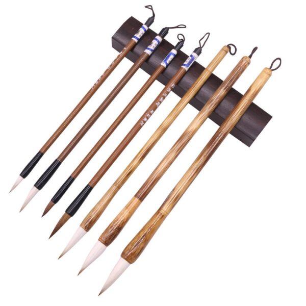7 Pcs/lot Painting Supplies Calligraphy Brushes Practice Paintings Writing Brushes Multifunction Pen Gift Pen Student Stationery