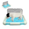 Pet Dog Cat Training Toilet Tray Mat Indoor Lattice Puppy Potty Bedpan Pee Pad Dog Accessories For Small Dogs Cats Pet Products