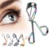 1 Piece Protable Colorful Eyelashes Curler Tweezer Curling Eye Lashes Clip Cosmetic Beauty Makeup Tool
