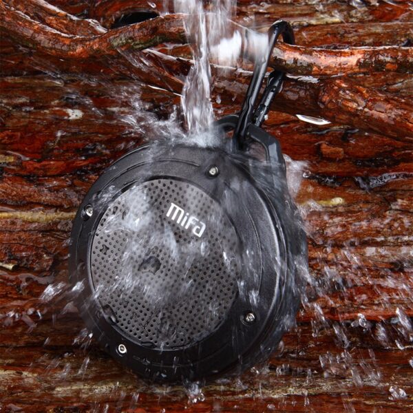 MIFA F10 Outdoor Wireless Bluetooth Stereo Portable Speaker Built-in mic Shock Resistance IPX6 Waterproof Speaker with Bass