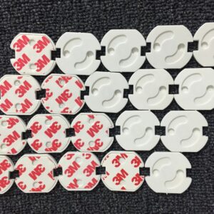 50pcs/lot Socket Protection Electric Shock Hole Children Care Baby Safety Electrical Security Plastic Safe Lock Cove