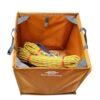 3 Color Nylon Folding Cube Rock Climbing Arborist Throw Line Rope Foldable Storage Bag for Camping Hiking Climbing Accessory