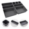8PCs Home Drawer Organizer Box Storage Trays Box Office Storage Kitchen Bathroom Cupboard Jewelry Makeup Desk Organization