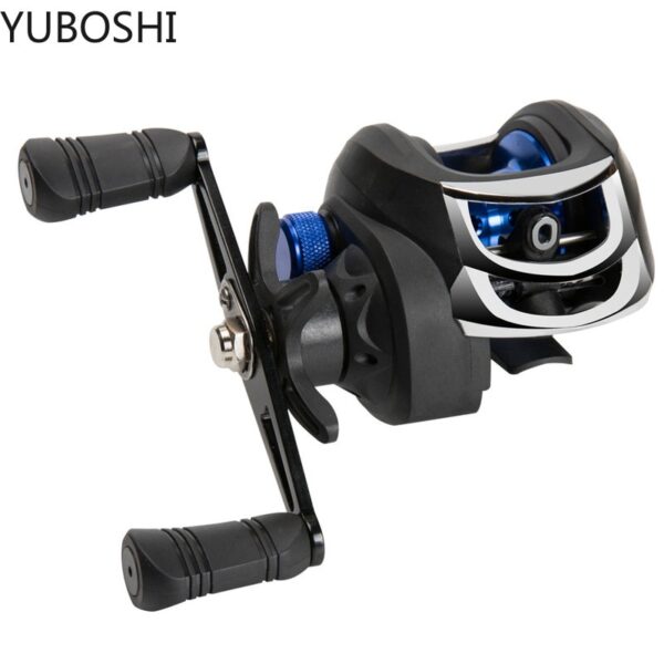 YUBOSHI Fishing Reel Left Right Hand Baitcasting Reel Adjustable Brake System 8kg Drag 7.2:1 Fishing Reel Fishing Accessories