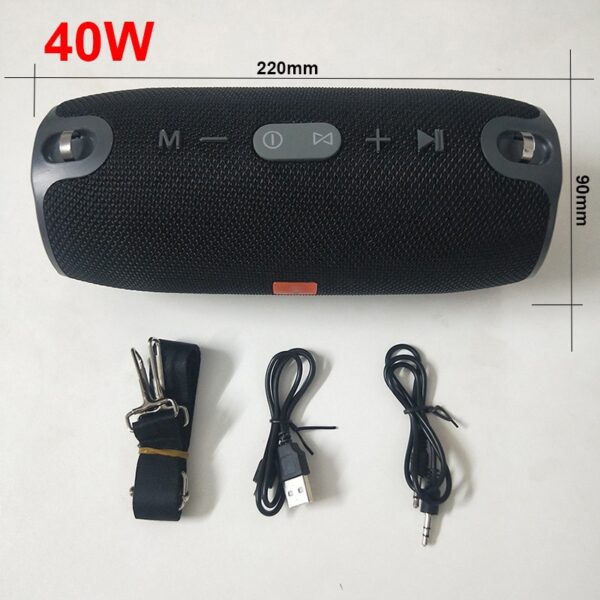 Wireless Bluetooth Super Bass Speaker Waterproof Portable Outdoor Mini Column Loudspeaker Sport Hifi Boombox Stereo Fm Subwoofer