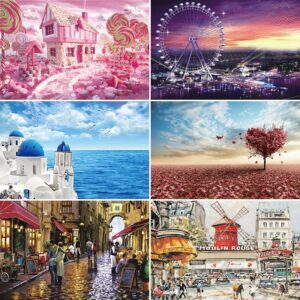 Puzzle 1000 Pieces Jigsaw Puzzles For Adults Paper Quality Assembling Puzzle Games Childrens Kids Educational Toy Christmas Gift