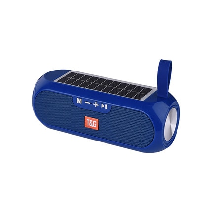 Solar charging Bluetooth Speaker Portable Column Wireless Stereo Music Box Loudspeaker Outdoor Waterproof altavoces