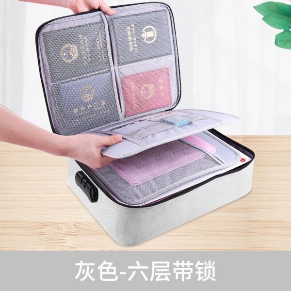 Zipper Storage Bag Large Clothes Luggage Compression Lock Reclosable Storage Bag Portable Travel Home Organization OO50SN