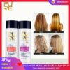 PURC Straightening for Hair Scalp Treatment Curly Hair Products Brazilian Keratin Treatment + Purifying Shampoo Hair Care Set